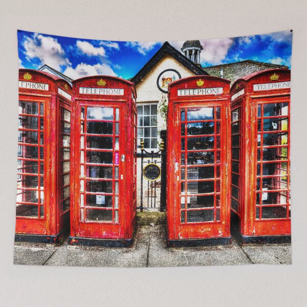 Item preview, Truro Red Telephone Boxes designed and sold by Paul Thompson Photography.