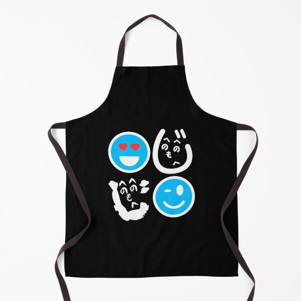 Item preview, Funny Minimalist Heno Heno Moheji Face Design – Japanese Hiragana Art designed and sold by InkSlash-Works.