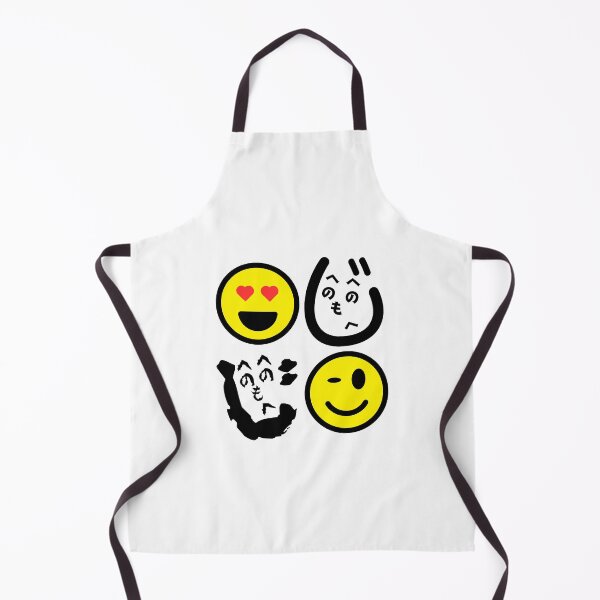 Item preview, Funny Minimalist Heno Heno Moheji Face Design – Japanese Hiragana Art designed and sold by InkSlash-Works.