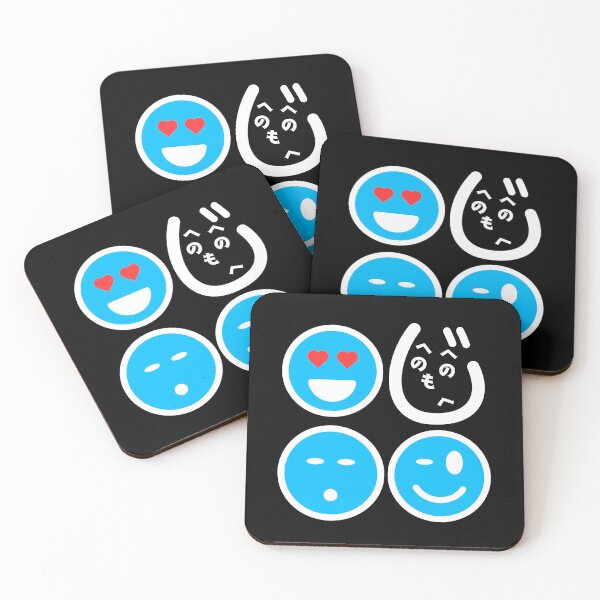 Item preview, Funny Minimalist Heno Heno Moheji Face Design – Japanese Hiragana Art designed and sold by InkSlash-Works.