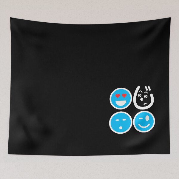 Item preview, Funny Minimalist Heno Heno Moheji Face Design – Japanese Hiragana Art designed and sold by InkSlash-Works.