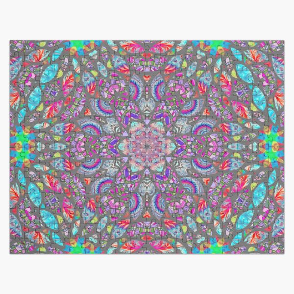 Item preview, Radiant Star in Purples and Pastels on Gray 052325 35 designed and sold by Lazarustci.