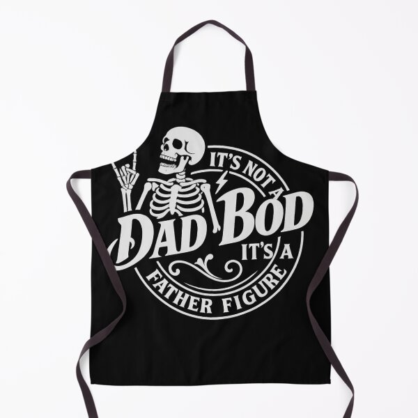 Item preview, Funny Dad Bod Skeleton Shirt - “It’s Not a Dad Bod, It’s a Father Figure” - Retro Rock Style Gift for Dad, Father’s Day designed and sold by ClubGamers.