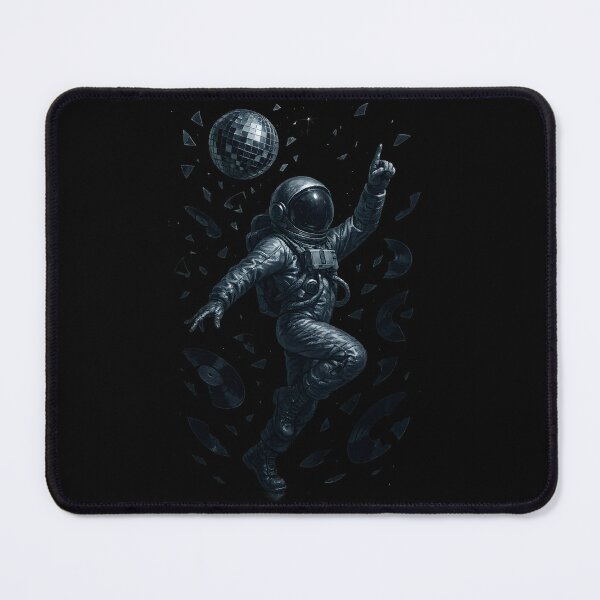Item preview, Dancing Astronaut Space Silent Celestial Rave designed and sold by Shoot-The-Moon.