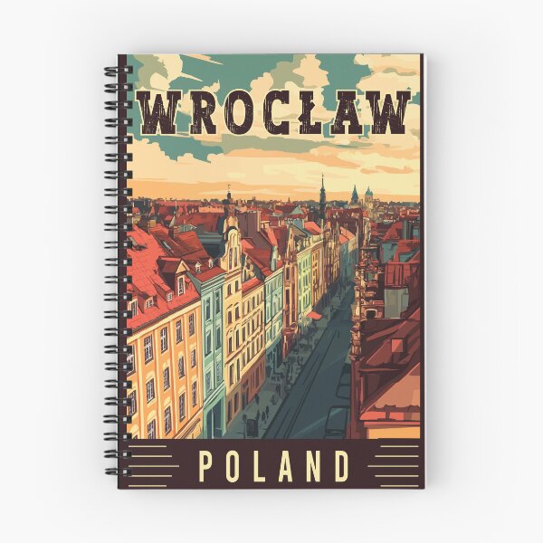 Item preview, Discover Colorful Old Town of Wrocław in Poland - Travel Art designed and sold by turtlestart.
