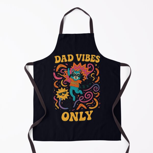 Item preview, Dad Vibes Only Retro Raccoon Cool Vibes designed and sold by Taans-Creation.