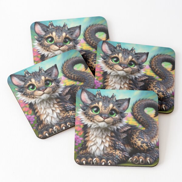 Item preview, Dragon Cat designed and sold by PennyEmber.