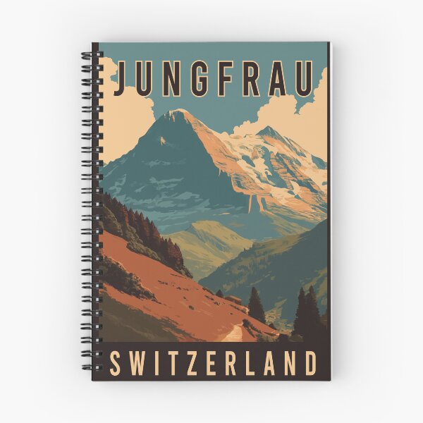 Item preview, Experience Swiss Mountain Landscape and Jungfrau in Switzerland - Travel Art designed and sold by turtlestart.