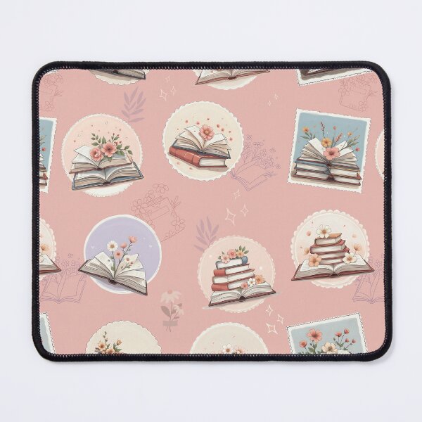 Item preview, fall bookish stamps collection designed and sold by Wordsmith-Wear.
