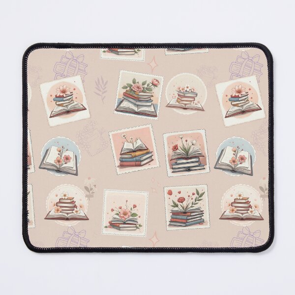 Item preview, fall bookish stamps collection designed and sold by Wordsmith-Wear.