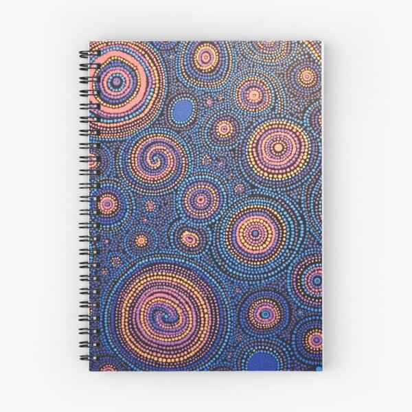 Item preview, Aboriginal Inspired Dot Art - With Sunset Water Drops designed and sold by GrinGalore.