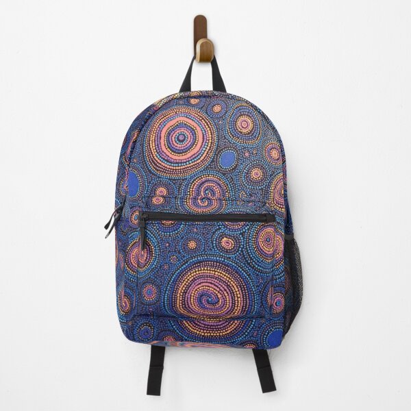 Item preview, Aboriginal Inspired Dot Art - With Sunset Water Drops designed and sold by GrinGalore.