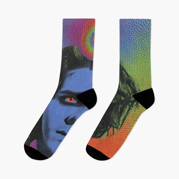 Item preview, Gerard Way Neo Psychedelic Aurreal Vintage Abstract Art designed and sold by Mystikos Art.