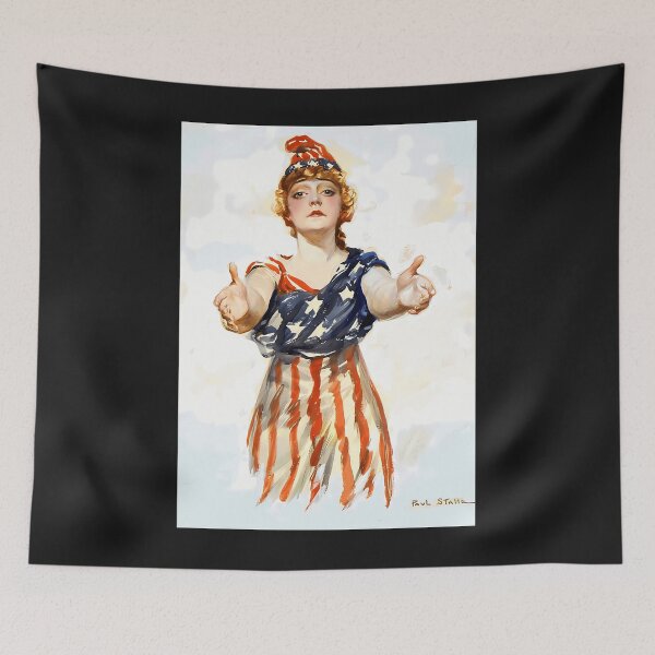 Item preview, America With Open Arms designed and sold by birakllesty.