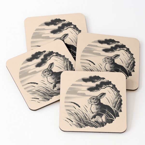 Item preview, Vintage Rabbit Illustration, Ai Generated Art   designed and sold by ACC .