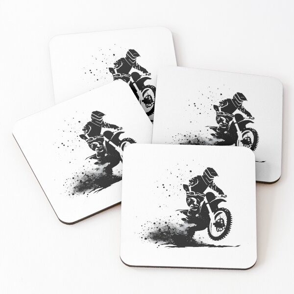 Item preview, Adrenaline Rush: Dynamic Motocross Ink Art designed and sold by ShadowAndSlate.