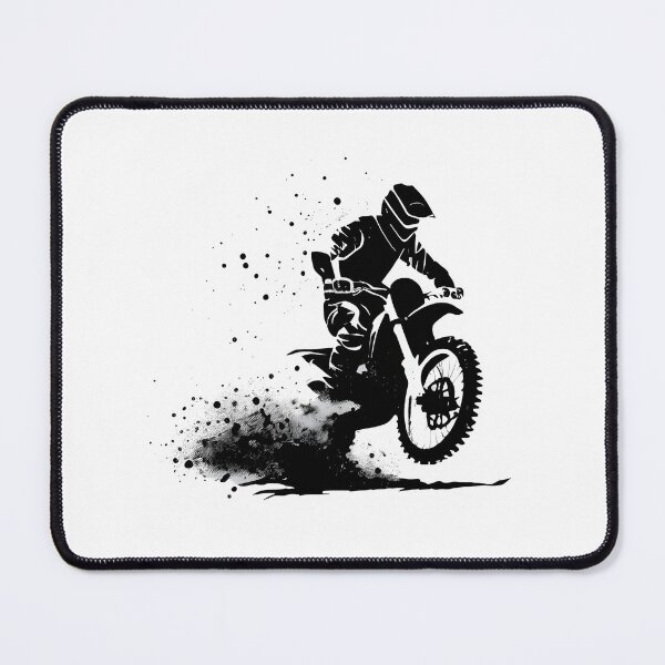Item preview, Adrenaline Rush: Dynamic Motocross Ink Art designed and sold by ShadowAndSlate.