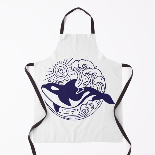 Item preview, Majestic Orca Surfing Ocean Waves and Sunshine designed and sold by chillaxcats.