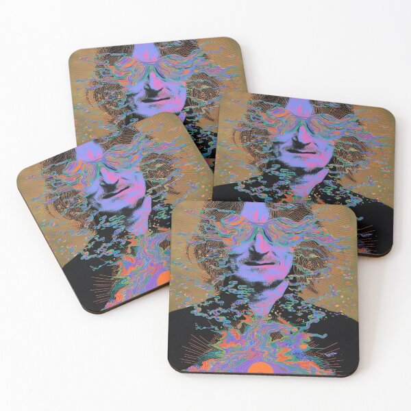 Item preview, Mitch Hedberg Surreal Vintage Psychedelic Visionary Art designed and sold by Mystikos Art.