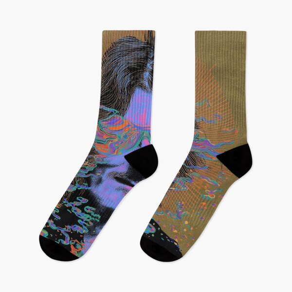 Item preview, Mitch Hedberg Surreal Vintage Psychedelic Visionary Art designed and sold by Mystikos Art.