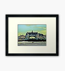Narragansett Pier Beach - The Towers *featured Framed Print