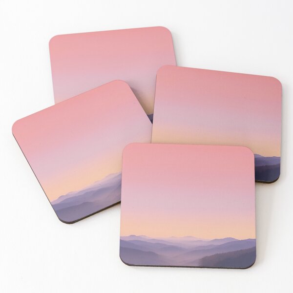 Item preview, Tranquil Rolling Mountains at Sunset designed and sold by The Artfiller.