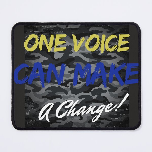Item preview, One Voice Can Make A Change Tshirts designed and sold by Shevonda Thomas.