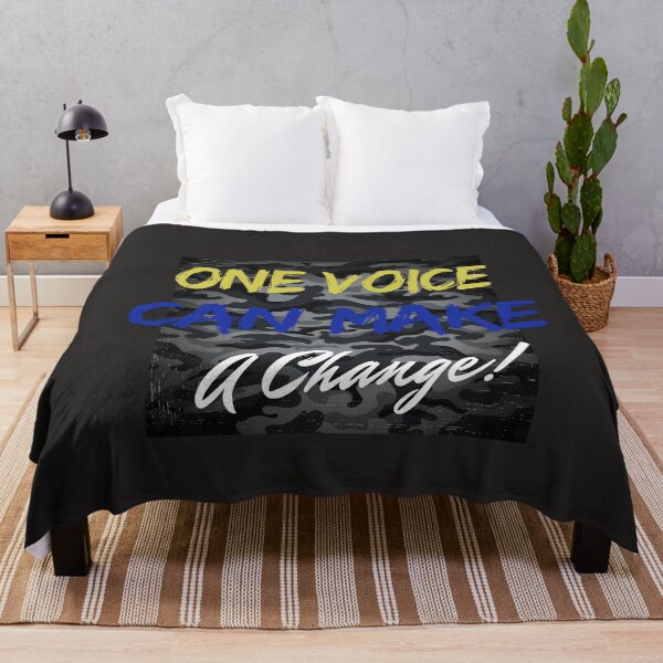 Item preview, One Voice Can Make A Change Tshirts designed and sold by Shevonda Thomas.