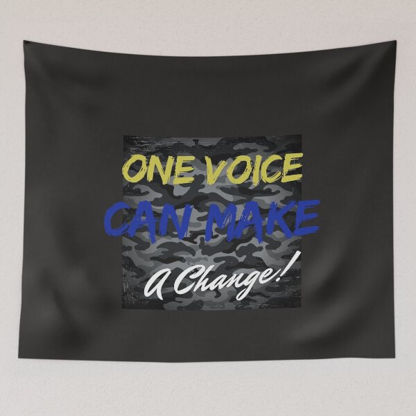Item preview, One Voice Can Make A Change Tshirts  designed and sold by Shevonda Thomas.
