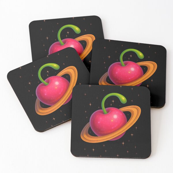 Item preview, Cosmic Cherry Intergalactic Fruit  designed and sold by Shoot-The-Moon.