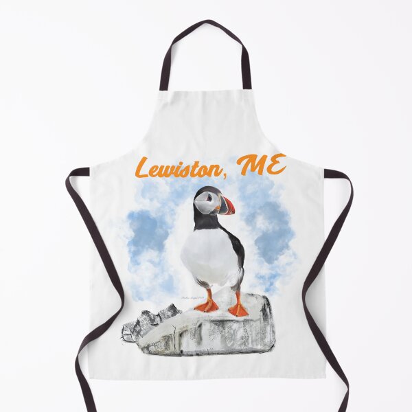 Item preview,  Maine Puffin and City designed and sold by ArtRoyal13.