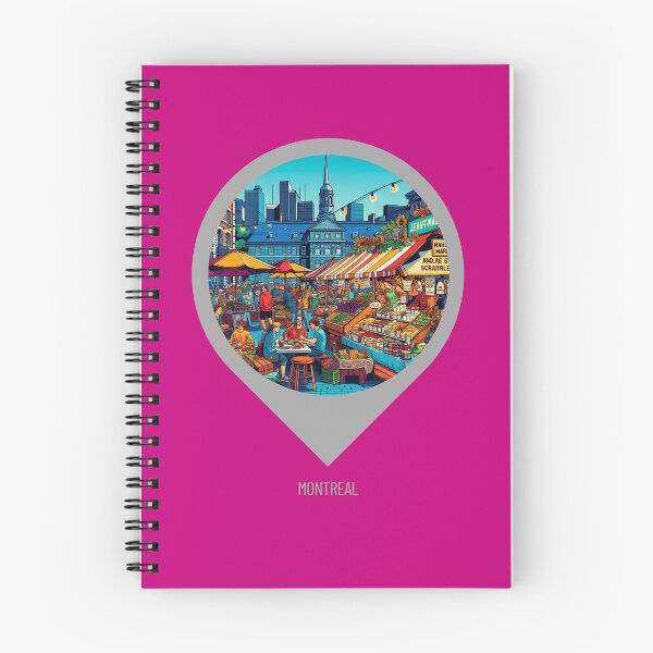Item preview, Montreal City 80s Style Photo - Retro Travel Art for City Lovers and Tourists - Perfect for Clothing & Accessories designed and sold by knalpot-design.