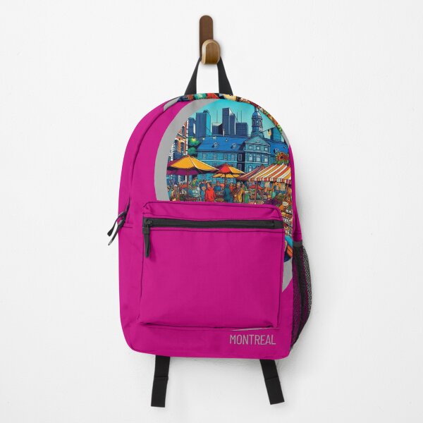 Item preview, Montreal City 80s Style Photo - Retro Travel Art for City Lovers and Tourists - Perfect for Clothing & Accessories designed and sold by knalpot-design.