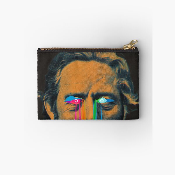 Item preview, Surreal Neon Visionary Alan Watts Vintage Abstract Psychedelic Art designed and sold by Mystikos Art.