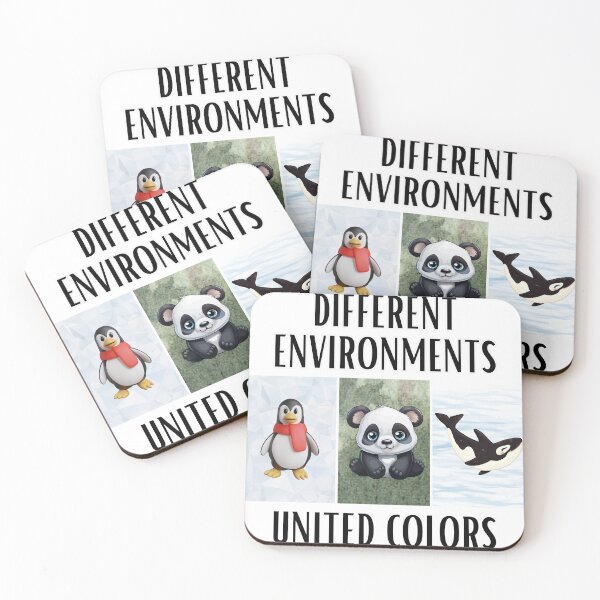 Item preview, Different ENVIRONMENTS . United colors ! designed and sold by Abdelillah10.