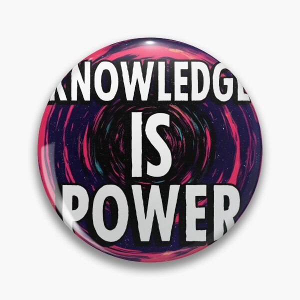 Item preview, Knowledge is power! designed and sold by TherapyVibes.