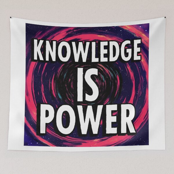 Item preview, Knowledge is power! designed and sold by TherapyVibes.
