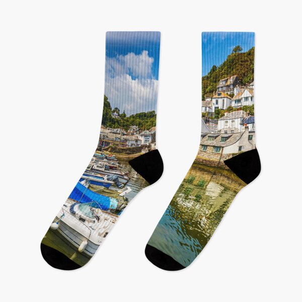 Item preview, Polperro Harbour, Cornwall, England designed and sold by Paul Thompson Photography.