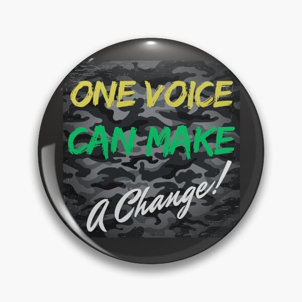 Item preview,  One Voice Can Make A Change Tshirts  designed and sold by Shevonda Thomas.
