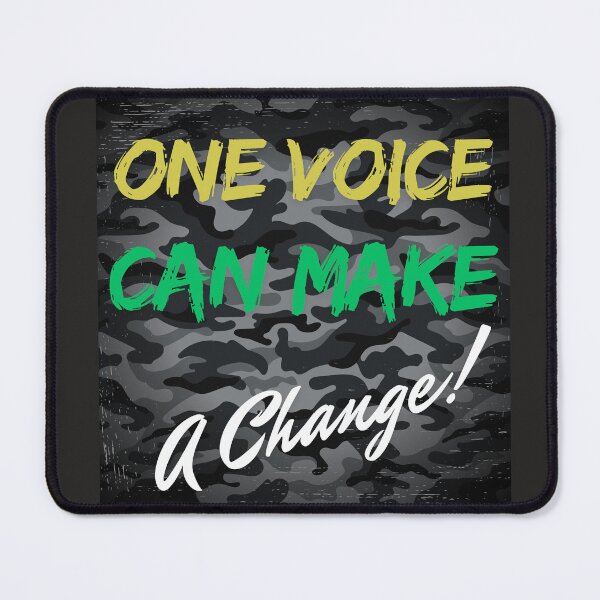Item preview, One Voice Can Make A Change Tshirts designed and sold by Shevonda Thomas.