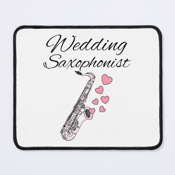Item preview, Wedding Saxophonist, Saxophone Sax Player Musician designed and sold by doodlerob.