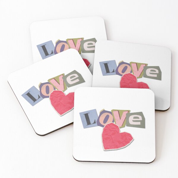 Item preview, LOVE COLLAGE designed and sold by infinitearte.