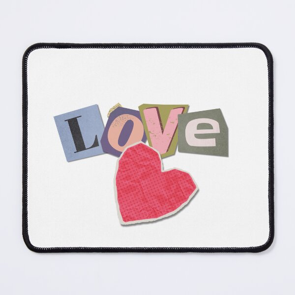 Item preview, LOVE COLLAGE designed and sold by infinitearte.