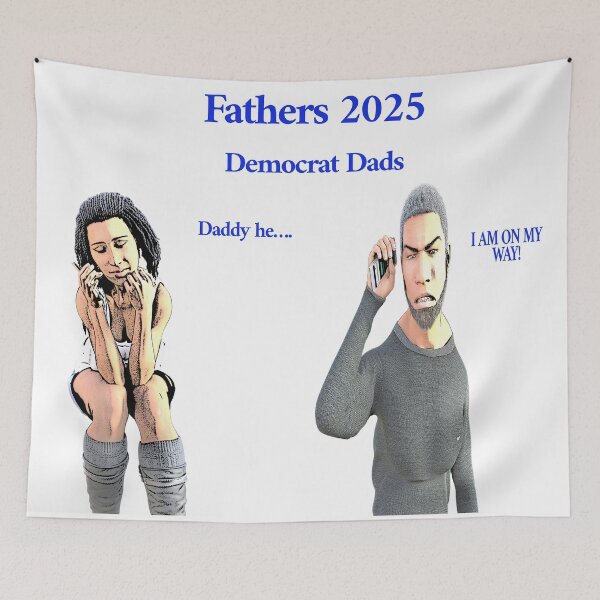 Item preview, Fathers Day 2025 Dem Style designed and sold by justdark11113.