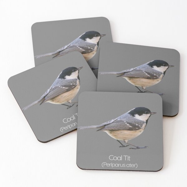 Item preview, Coal Tit | The Tiny Forager of British Woodlands designed and sold by The Digital Compass.