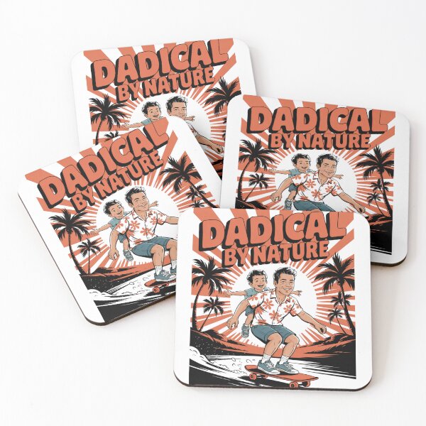 Item preview, Dadical By Nature Skater Dad With Son designed and sold by Taans-Creation.