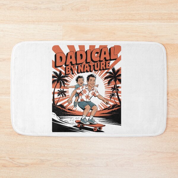 Item preview, Dadical By Nature Skater Dad With Son designed and sold by Taans-Creation.