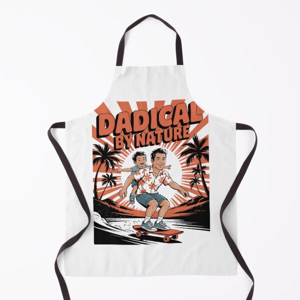 Item preview, Dadical By Nature Skater Dad With Son designed and sold by Taans-Creation.