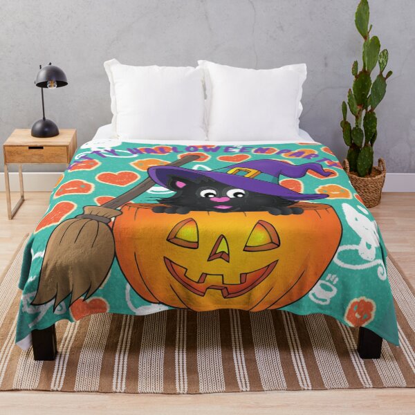Item preview, Kitty Halloween Pary designed and sold by Dream Bloom Gallery.