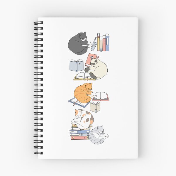Item preview, Sleeping Cats and Books designed and sold by chillaxcats.